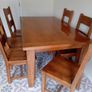 Oak Table & 6 Chairs Image 8
