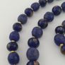 Antique Venetian African Style Floral & African Blue Glass Beads Necklace Image 5