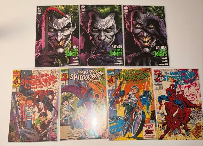 Large Comic Collection Job Lot , DC Marvel Star Wars Superman Batman Flash SpiderMan