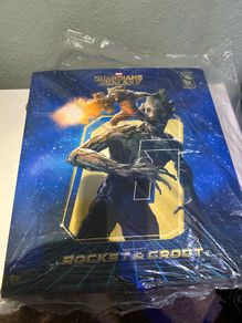hot toys  rocket and groot twin pack