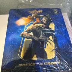 hot toys  rocket and groot twin pack
