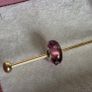 Pandora purple charm murano glass very good condition hallmarked Image 3