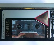 Vintage Sanyo Mgr60 Personal Stereo - Radio Cassette Player Collectable (works Well)