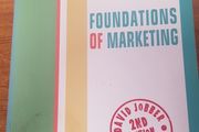 Foundations of Marketing, David Jobber and John Fahy