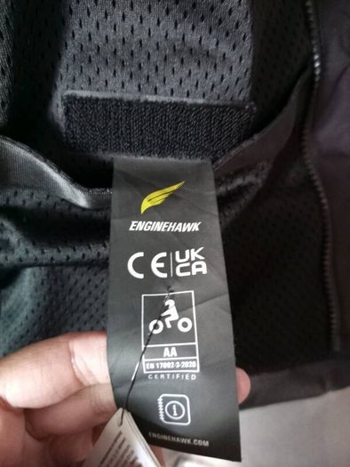 Enginehawk Leather Motorcycle Jacket