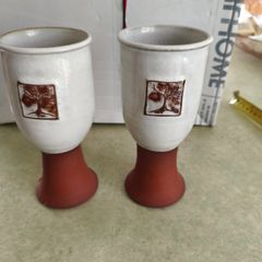 Oema Ceramics, an Irish pottery studio SET OF 2 WINE GOUBLETS