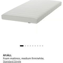 single foam mattresses x 2