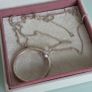 Pandora large O pendant necklace size ajustable. Very good condition Image 8