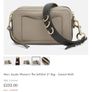Marc Jacobs - Softshot 21 Leather Bag - Taupe and Black - BNWT RRP 390 Image 10