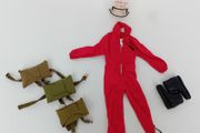 Palitoy Action Man Red Devil Part Outfit