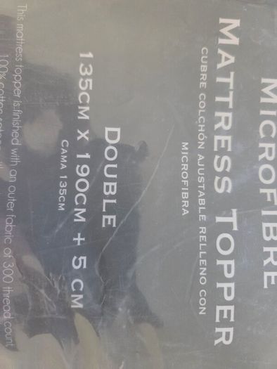 Francis Brennan mattress topper (double) - read description