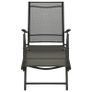 3 Piece Garden Lounge Set Textilene and Aluminium Anthracite Image 4