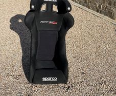 Carbon racing seat
