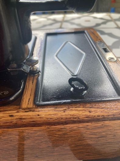 Antique singer sewing machine