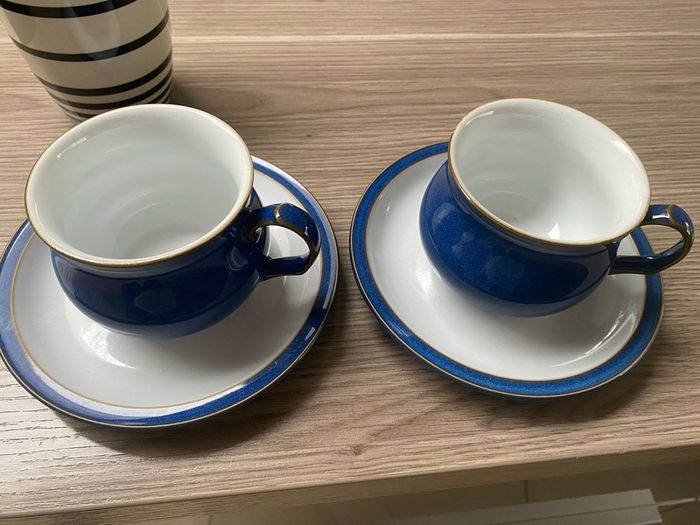 Denby cup and saucers