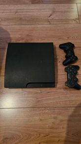 ps3  plus 2 controllers and 30 games