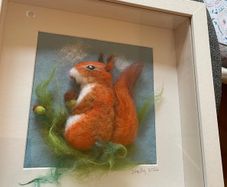 Felt squirrel