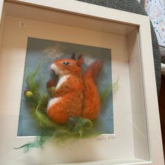 Felt squirrel