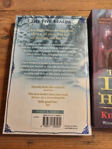 Kieran Larwood Novels / The Gift of Dark Hollow & Podkin One-Ear Age 7-12