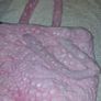 Pink Faux Fur Bag Image 2
