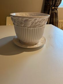 Flower pot & saucer