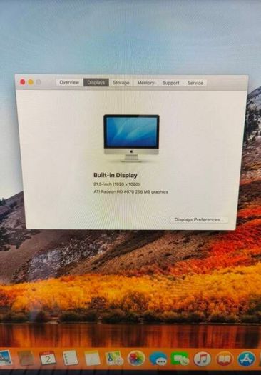 apple iMac 21.5 inch