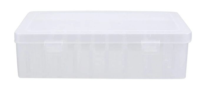 Brand New MILISTEN Sewing Thread Storage Box, 42 Compartments Transparent