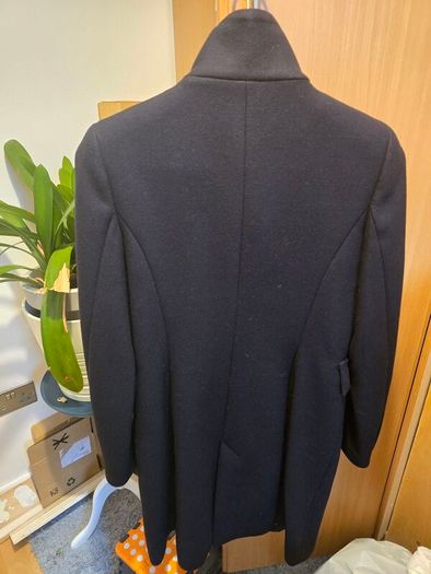 Navy Winter coat - Zara