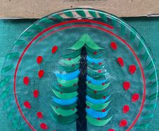 NEW Vintage Swedish Kosta Boda Crystal plate