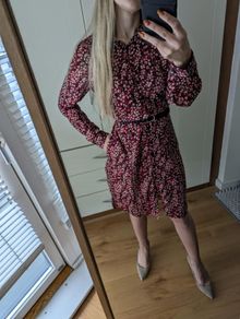 dress size S satin, like new Perfect condition