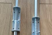 spring bolt latches garage door and hasp &amp; staple