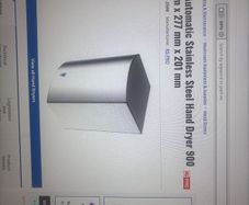 Hand dryer