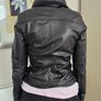 Black Leather Jacket Bershka Leather Collection Size M (10) Image 3