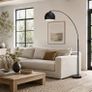 Designer arc floor lamp Image 2