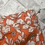 Tommy Hilfiger Mens Orange/White Floral Pattern Swimshorts Size Medium W34 Image 7