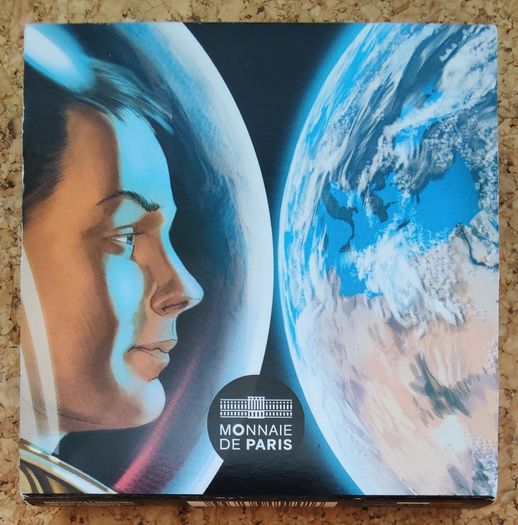 France 100 Euro Silver (.900) Uncirculated Coin 2025 - Earth - The Space Odyssey with Thomas Pesquet