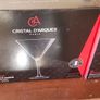 4 martini glasses Image 3