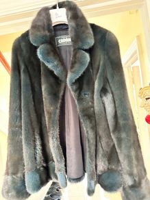 Mink fur coat