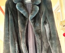 Mink fur coat