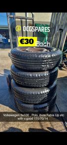 Various Sets & Single Alloys & Steel Wheels For Volkswagen / Seat 5x100 14" 15" 16" 17" 18" @ OCG