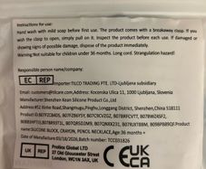 Sensory chew necklaces new