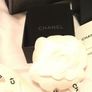 Chanel CC logo pearl earrings Image 2