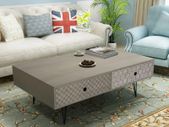 Coffee Table 100x60x35 cm Grey