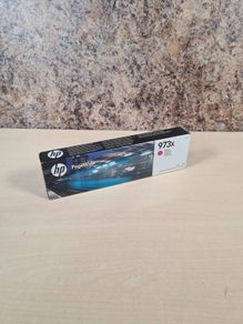 HP 973XL magenta printer ink toner cartridge page wide