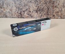 HP 973XL magenta printer ink toner cartridge page wide