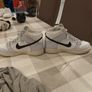 Nike Dunk High Sneakers - White / Grey / Black - UK 4 (EU 36.5) Image 5