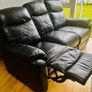 3 Seaters Leather Recliner Sofa Image 7