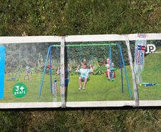 Metal Swing Set