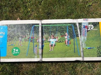 Metal Swing Set