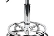 NEW SALE | Swivel Rolling Stool Height Adjustable PU Leather Cushion Salon Vanity Massage Office Stool Chair